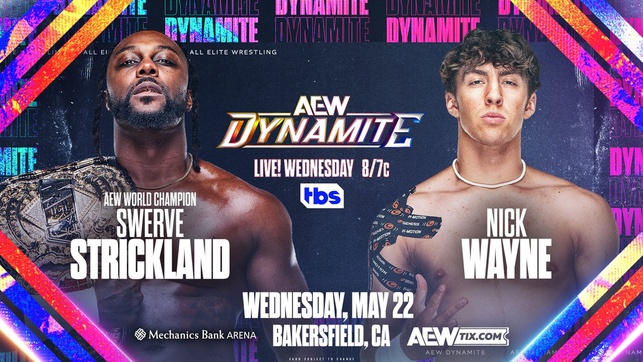 Preview AEW Dynamite : Programme du 22 Mai 2024