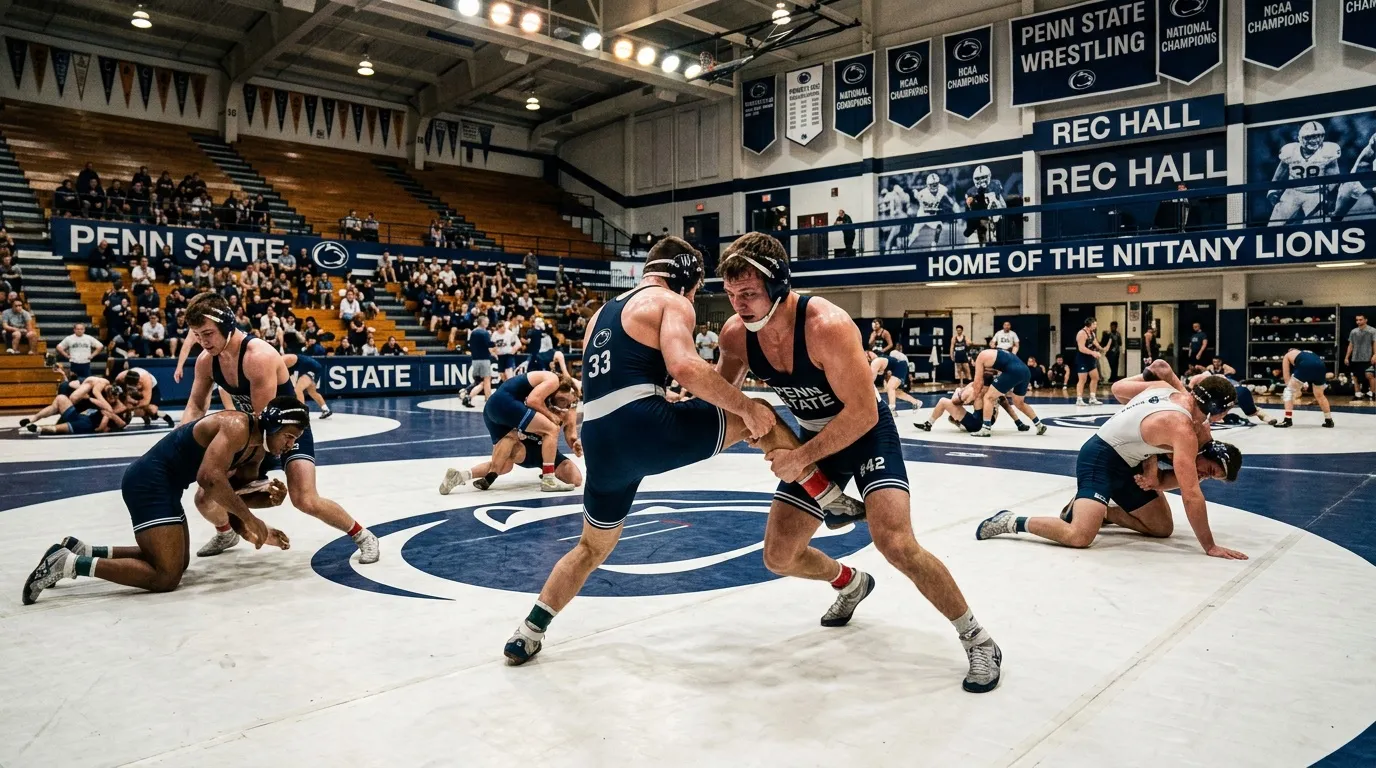 Projection du lineup Penn State wrestling 2026-2027 : 125 à 157 livres, comment ça se dessine ?
