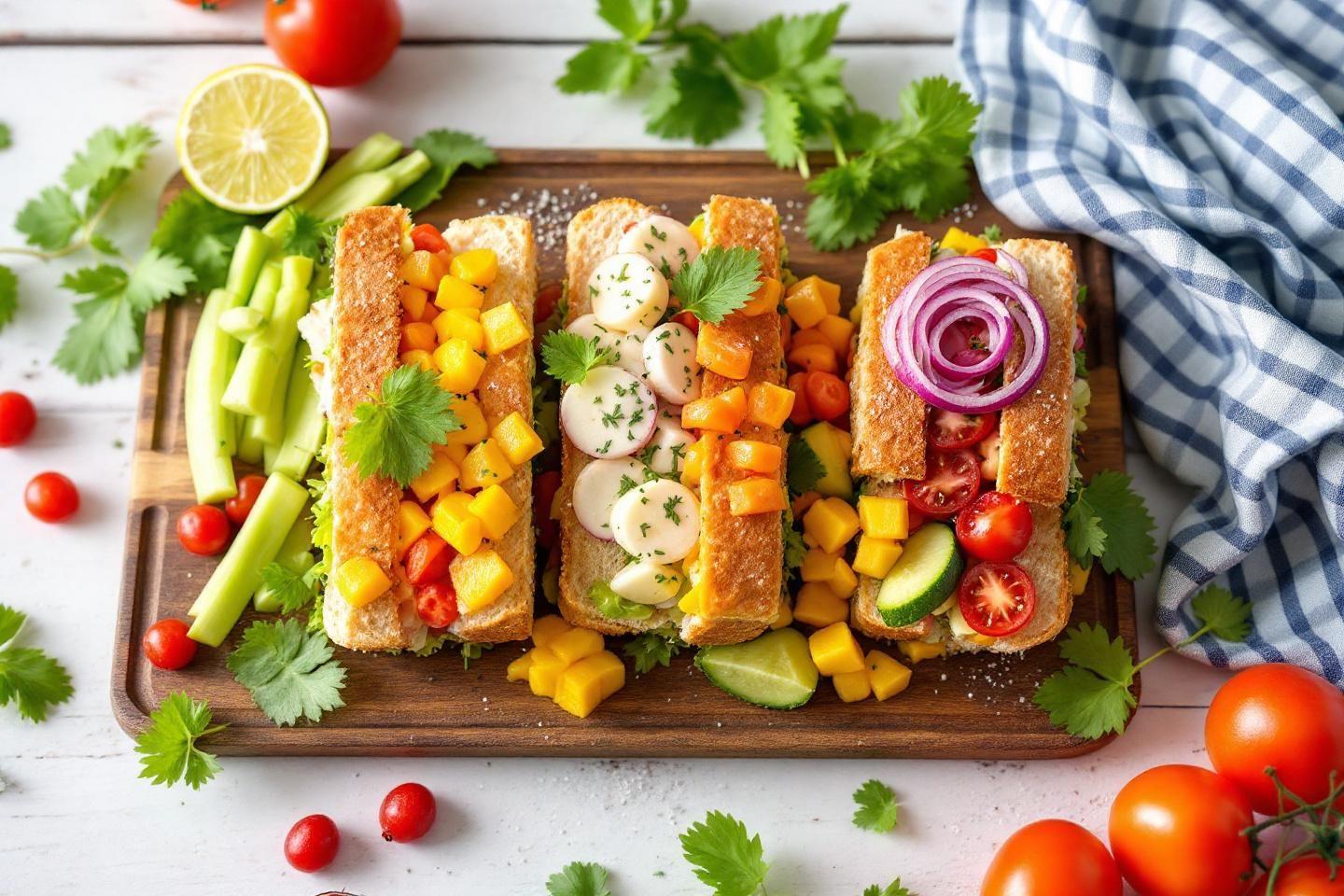 Recettes de sandwichs froids originaux et simples à préparer