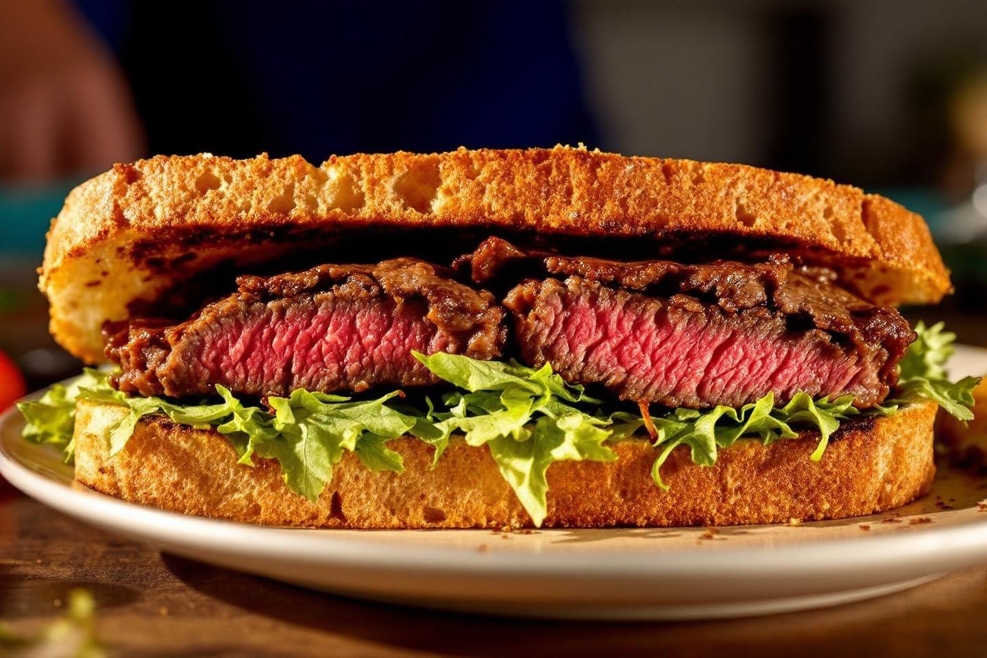 Sandwich bavette : recette et commande en ligne