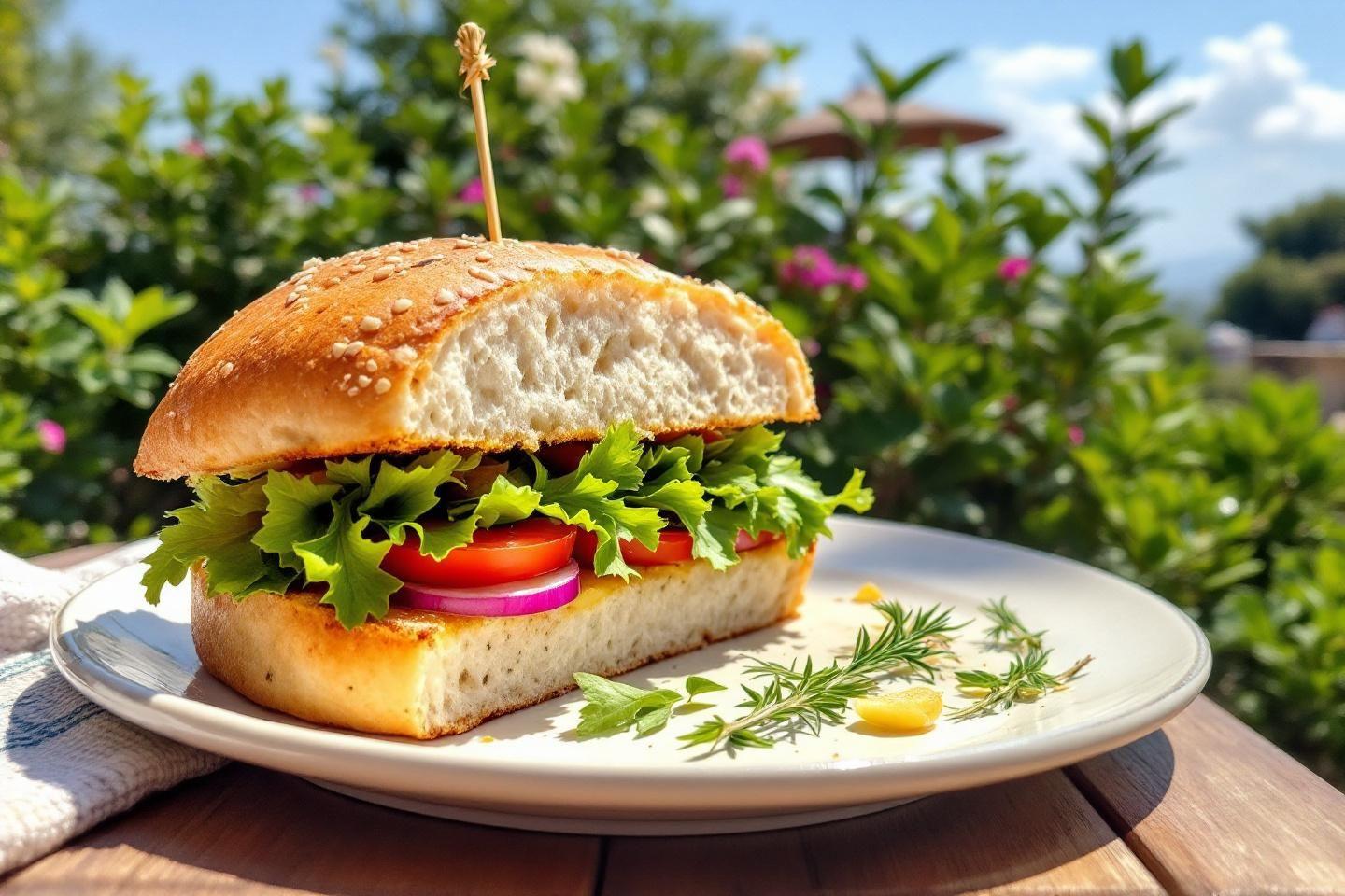 Sandwich niçois : recette authentique du pan bagnat maison