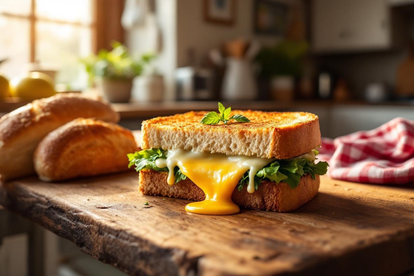 Sandwich suisse : recette classique avec fromage et pain savoureux
