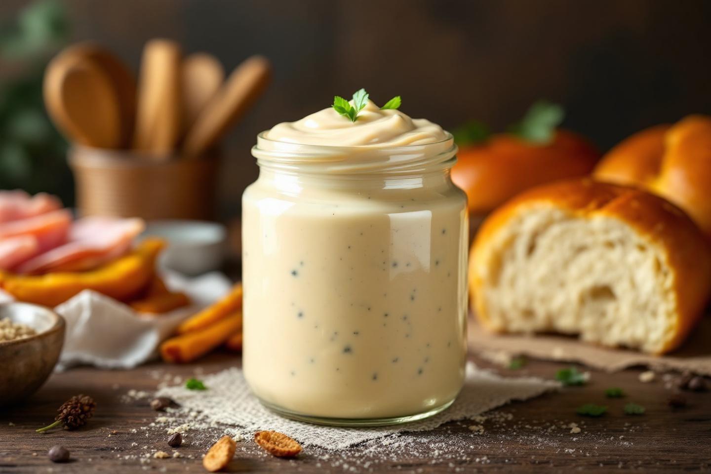 Sauce sandwich et burger pour jambon, poulet et recettes maison