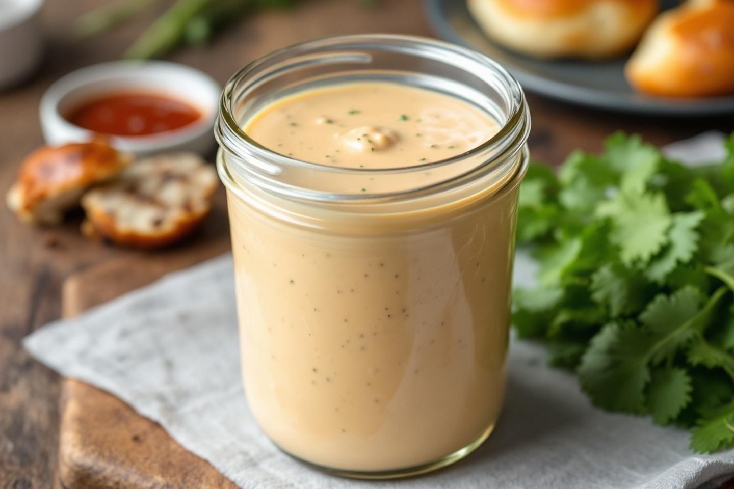 Sauce pour sandwich au poulet et burger maison