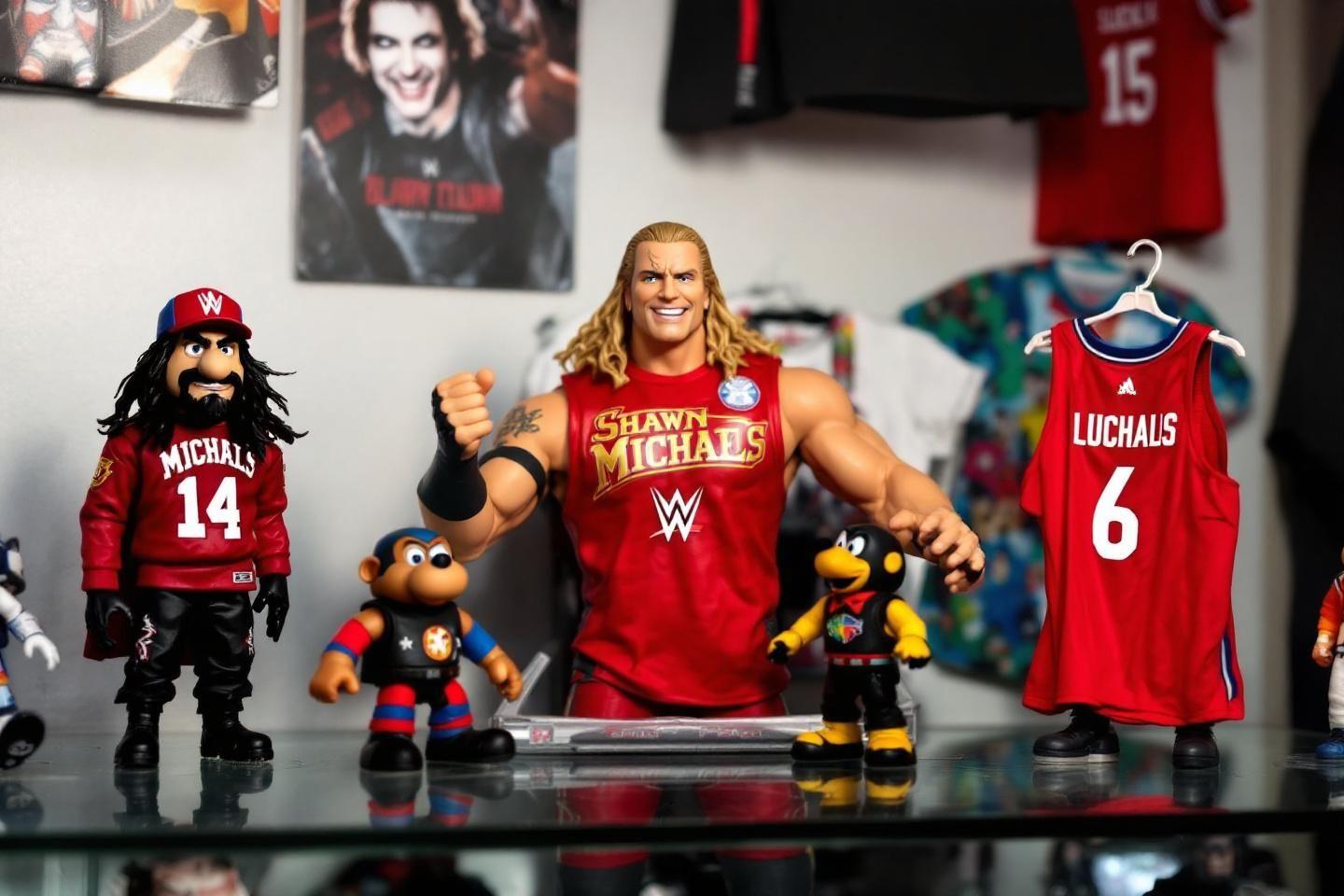 Shawn Michaels : figurines, vêtements et maillots WWE
