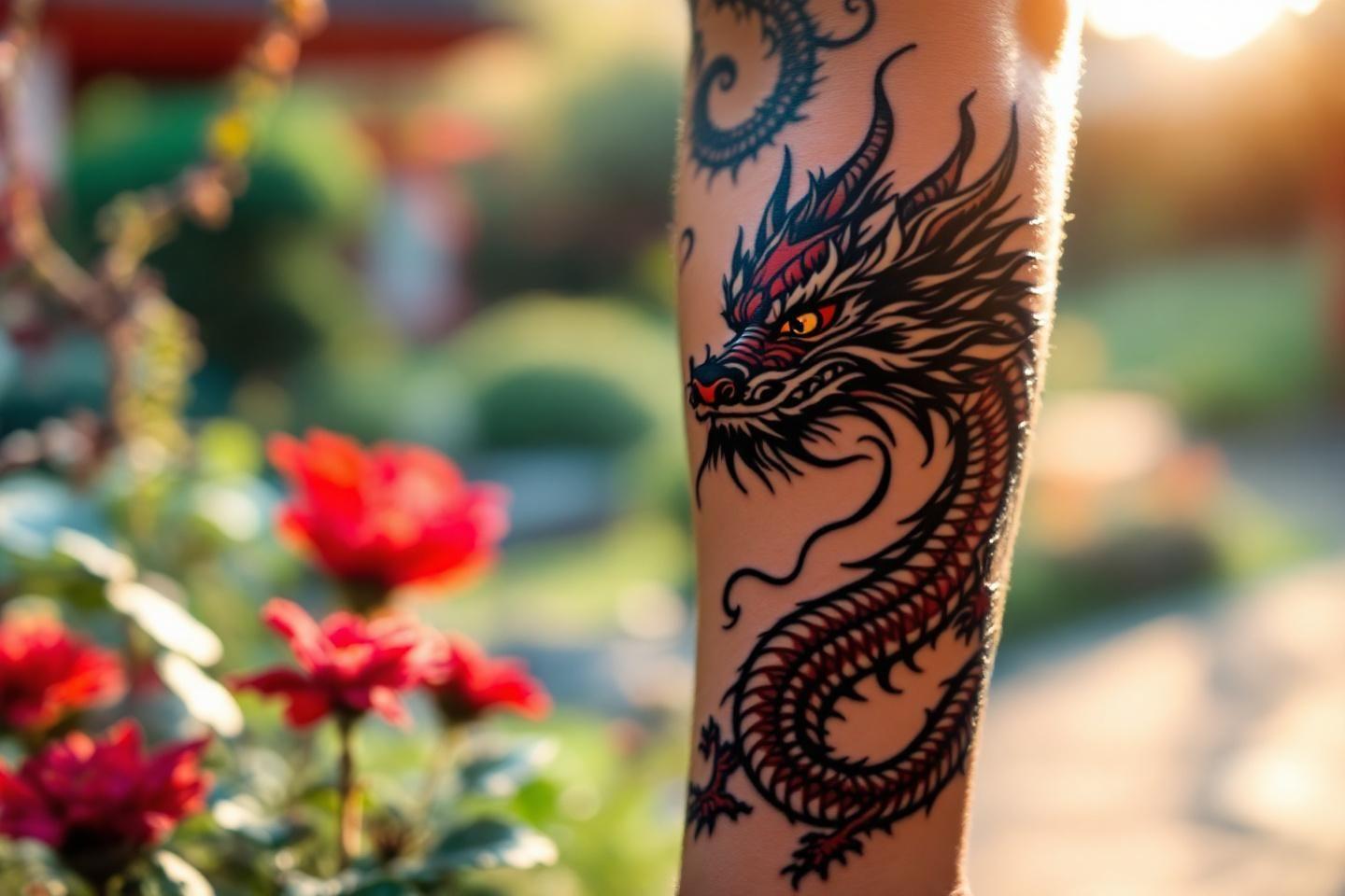 Tatouage dragon : signification et symbolique