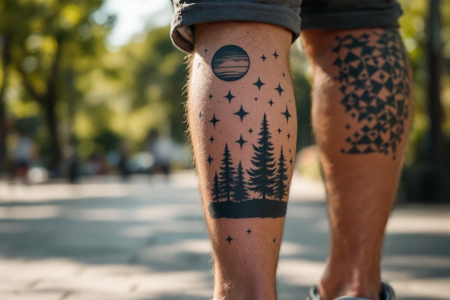 Tatouage jambe homme : idées et inspirations de tattoos