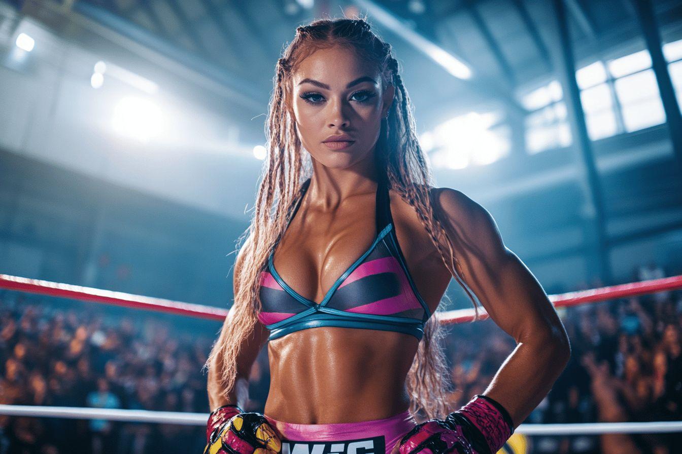 Tiffany Stratton natural - photos et vidéos de catch WWE