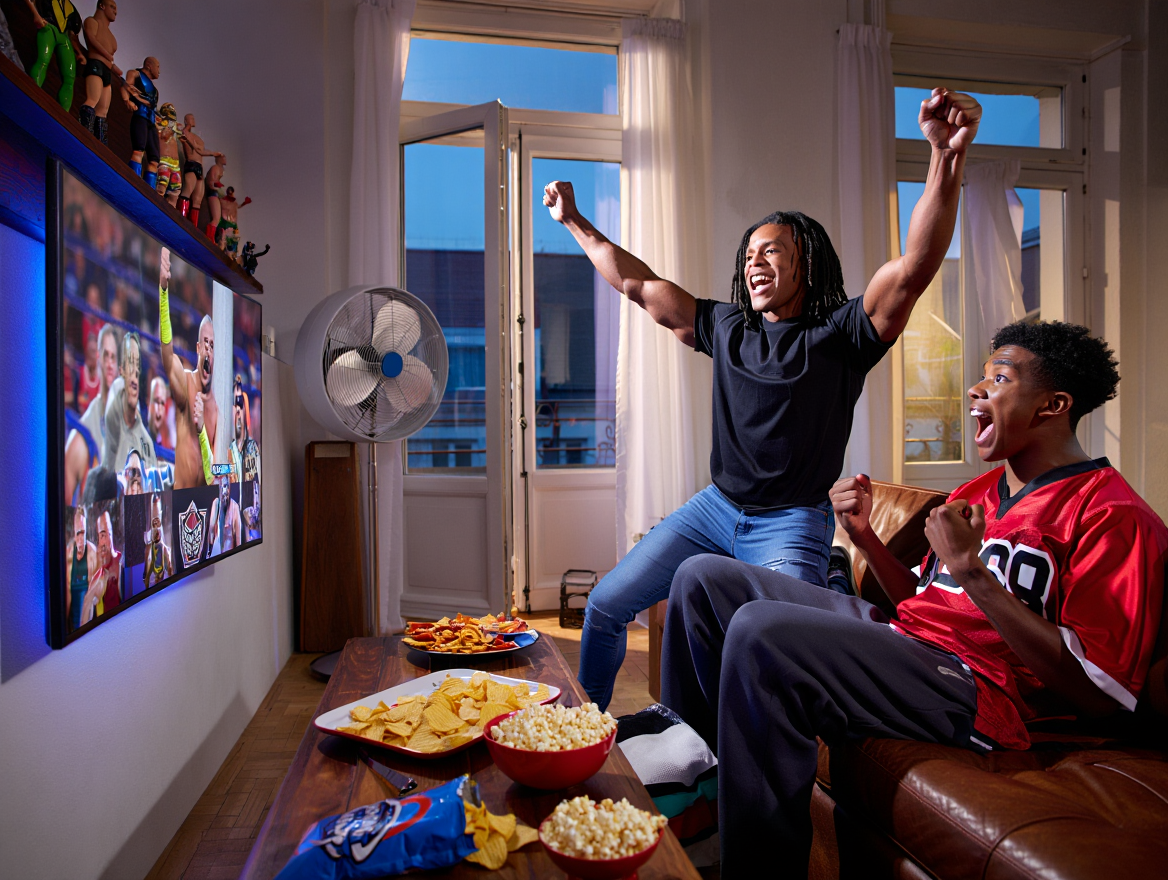 Ventilation et confort pour les fans de catch