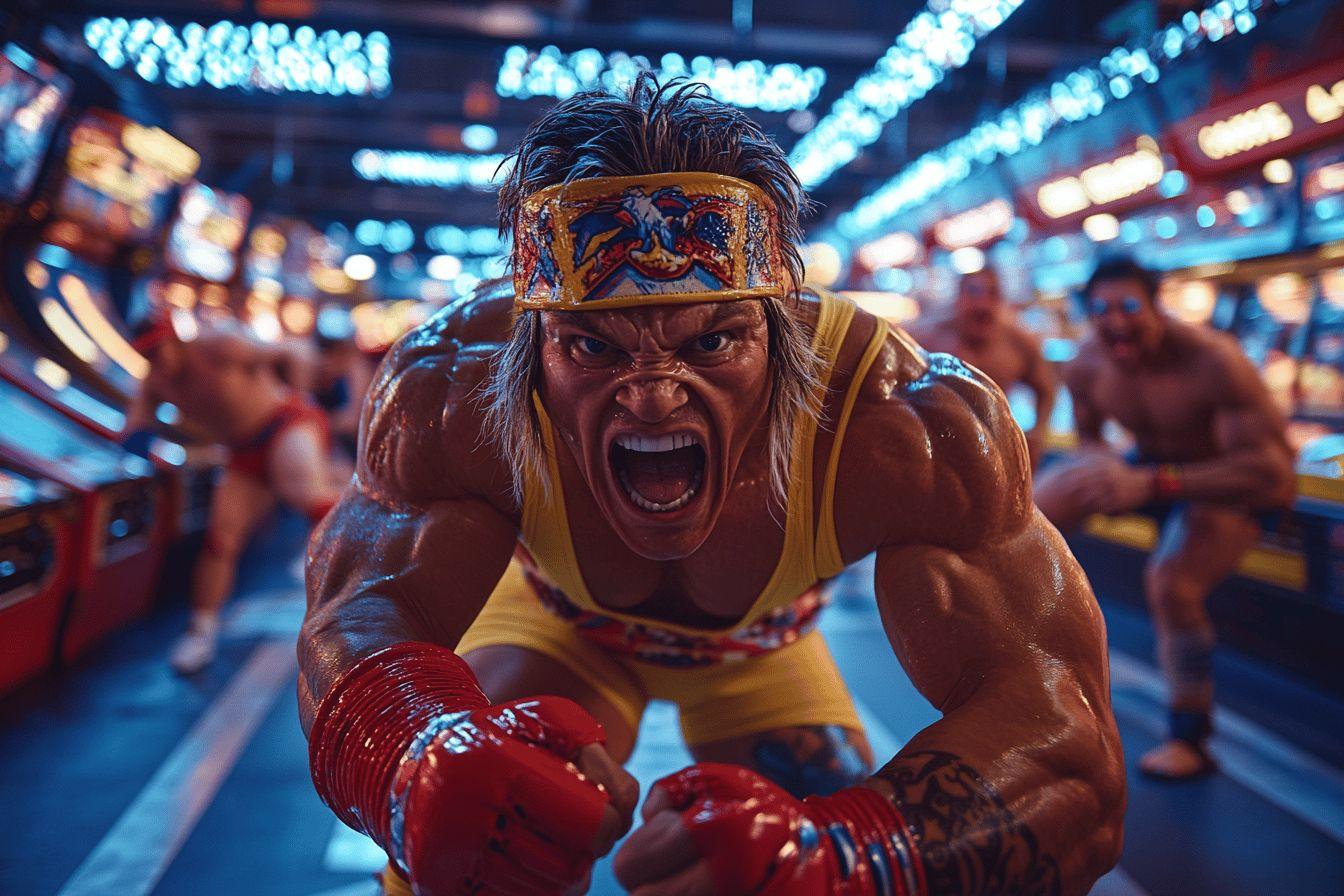 Wrestlemania the arcade game - jeu d'arcade classique de catch